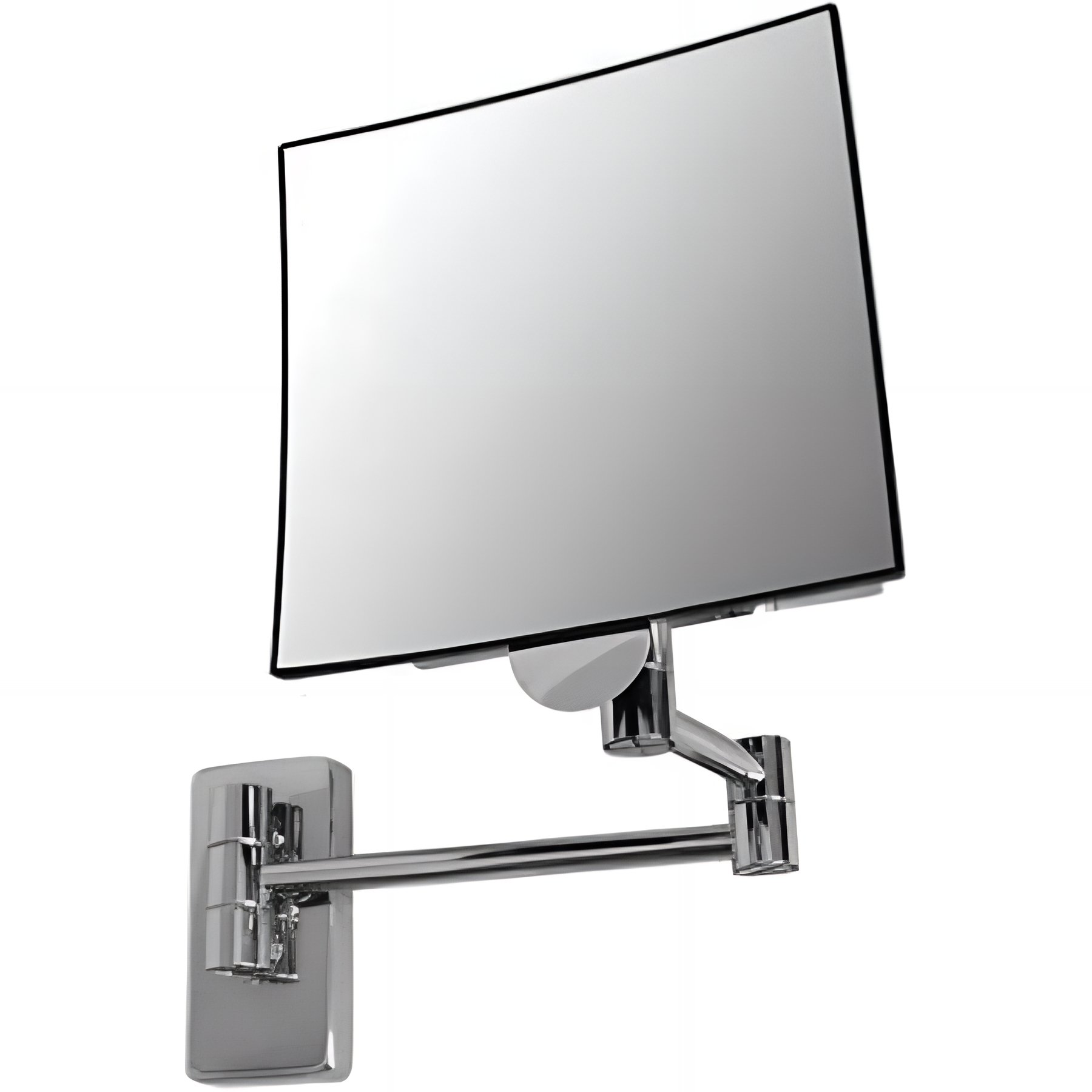 Miroir de salle de bain grossissant SANINDUSA chrome    
