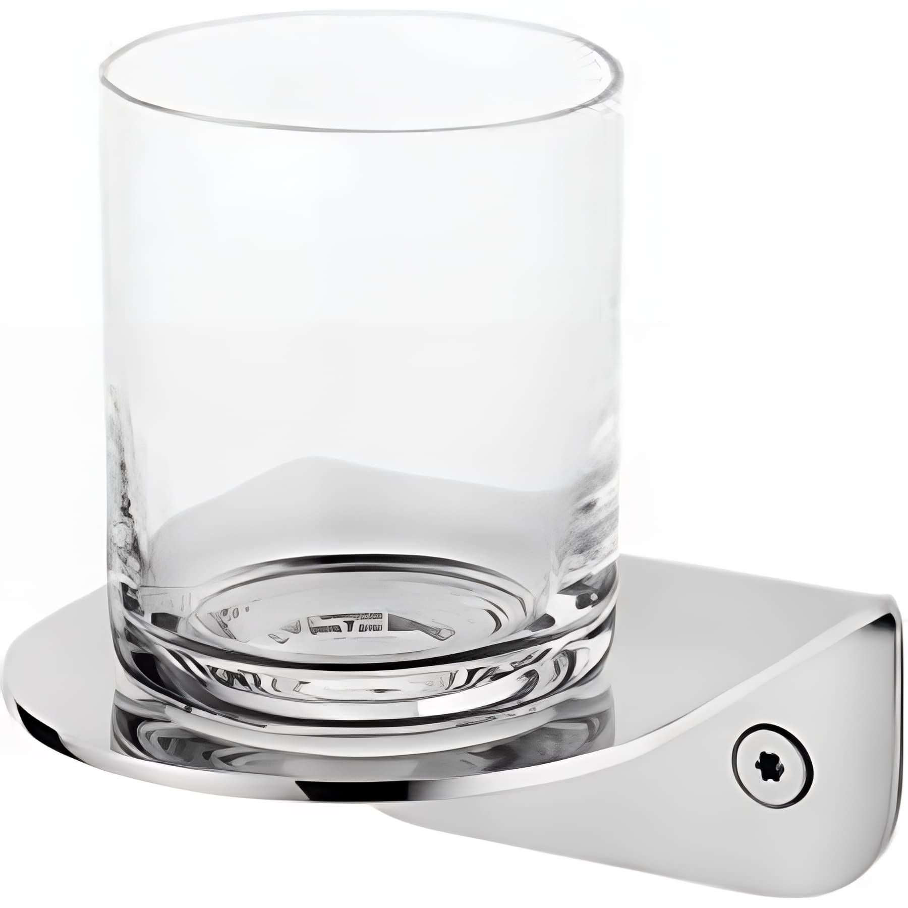 Porte-verre Arc inox    