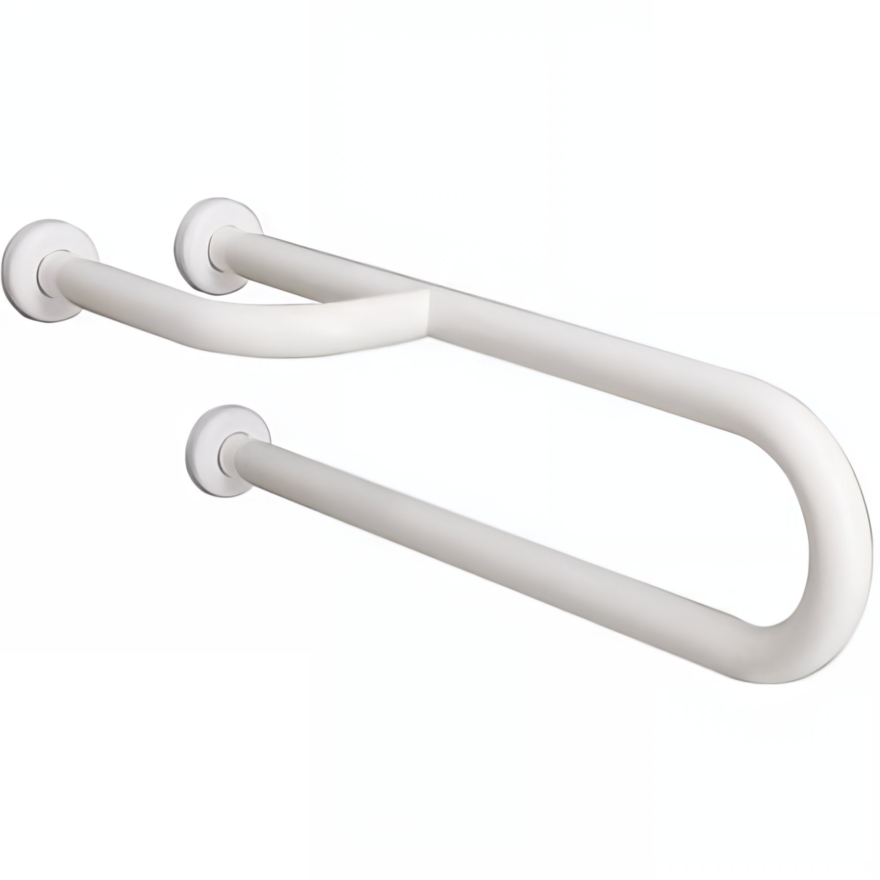 Barre de relèvement WC PMR normes handicapé SANINDUSA 60 Gauche