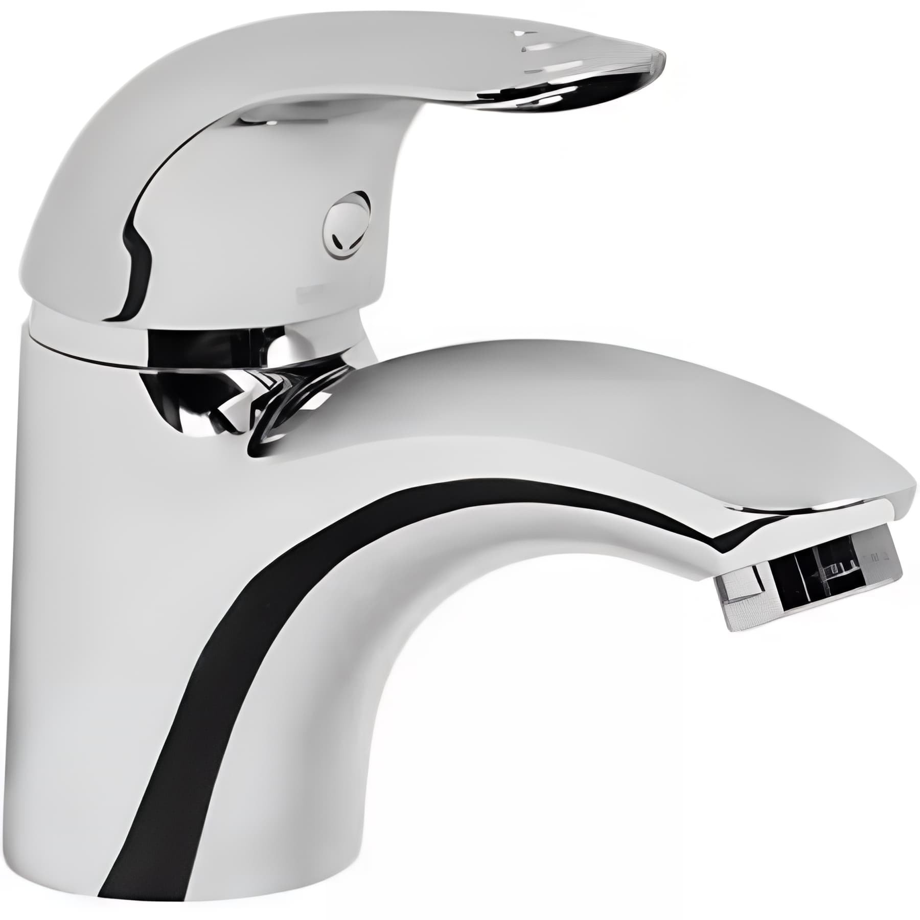 Mitigeur lavabo SANINDUSA Alfa sans vidage chrome    
