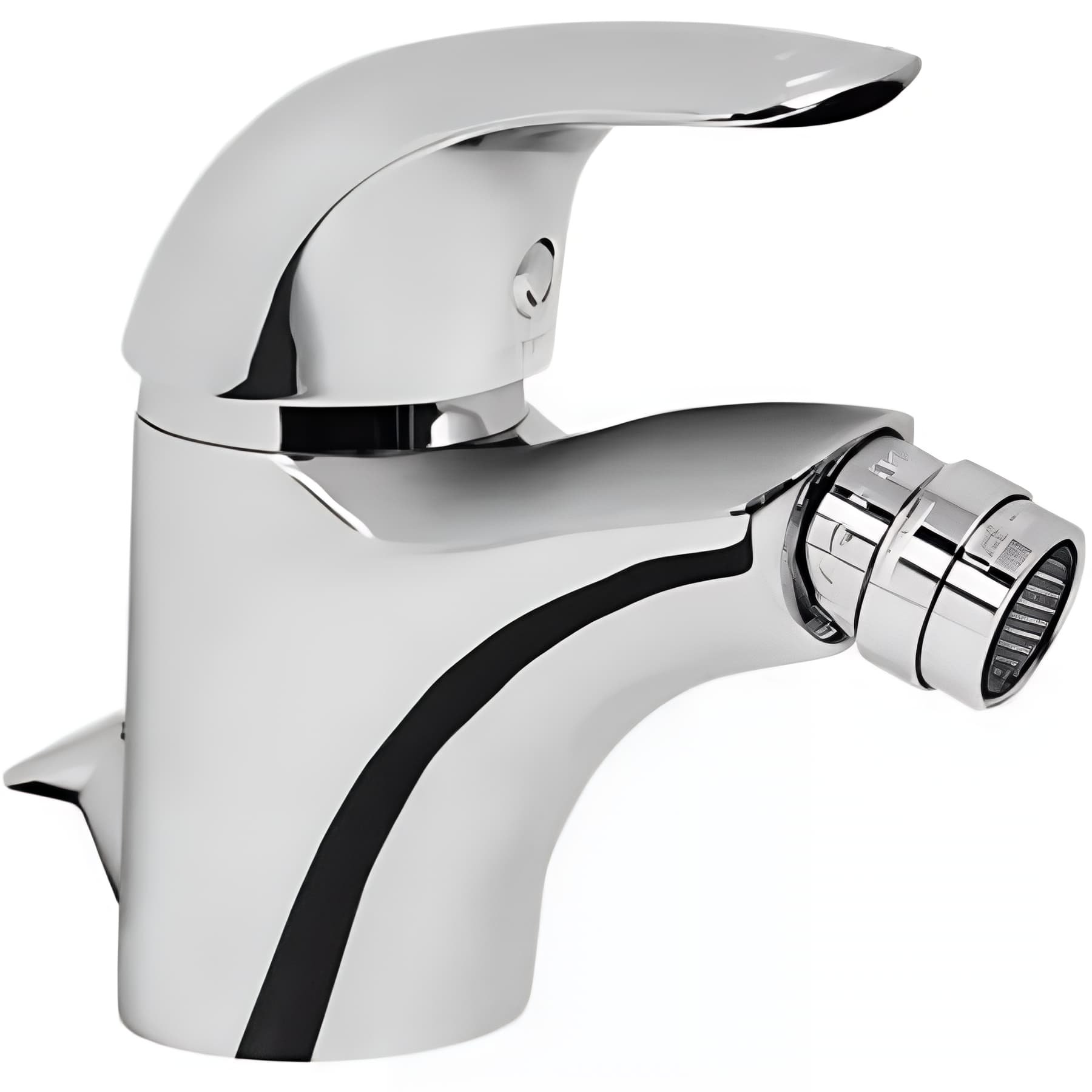 Mitigeur bidet SANINDUSA Alfa chrome avec vidage