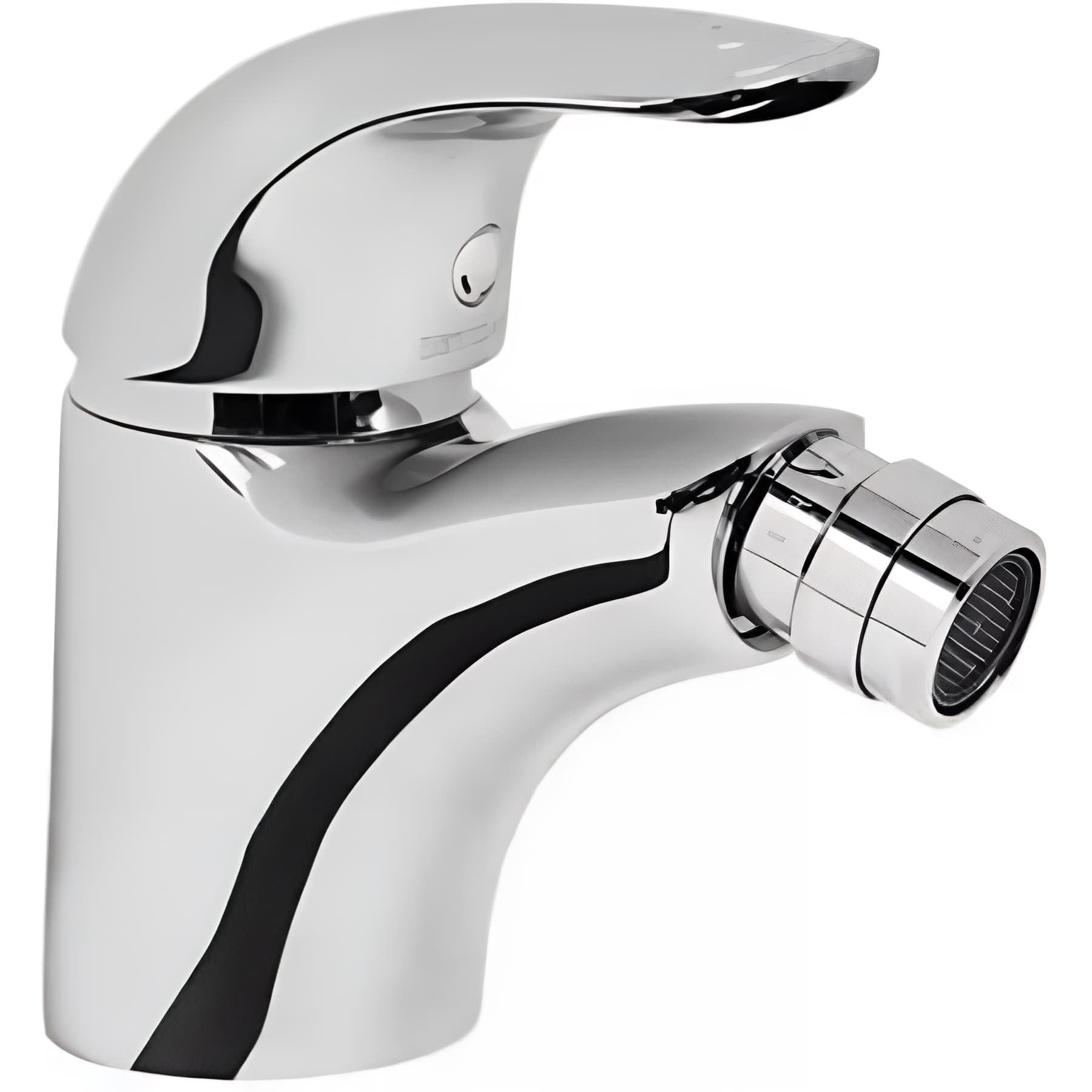 Mitigeur bidet SANINDUSA Alfa sans vidage chrome