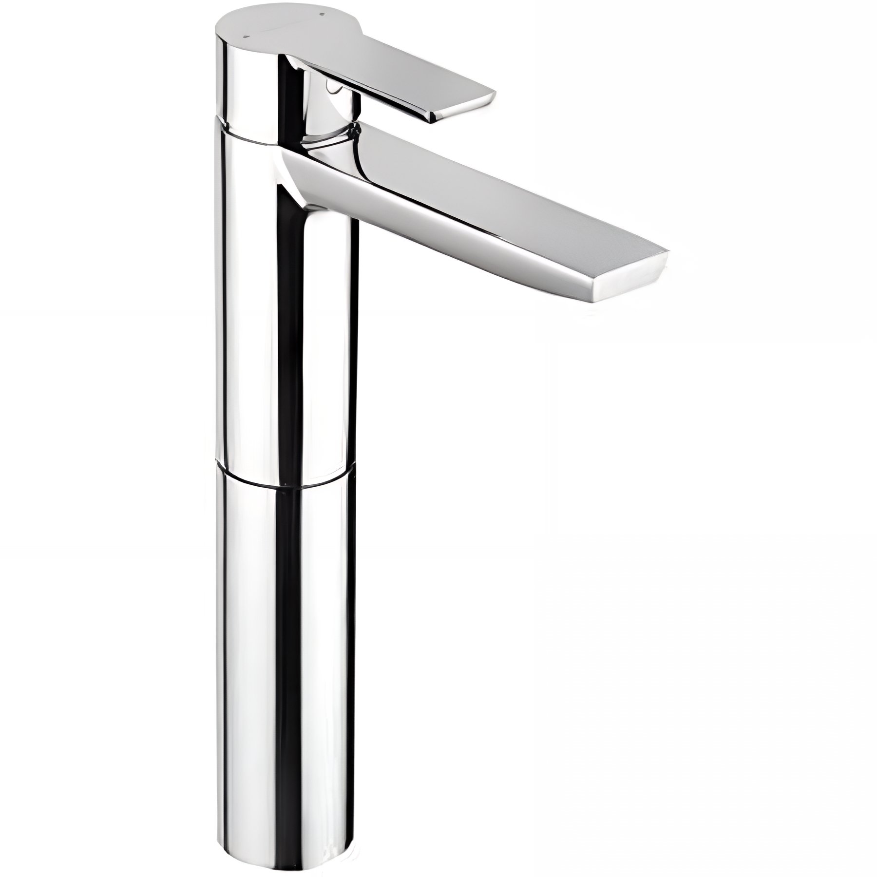 Mitigeur lavabo SANINDUSA Master 40 corps haut pour pose sur plan sans vidage chrome