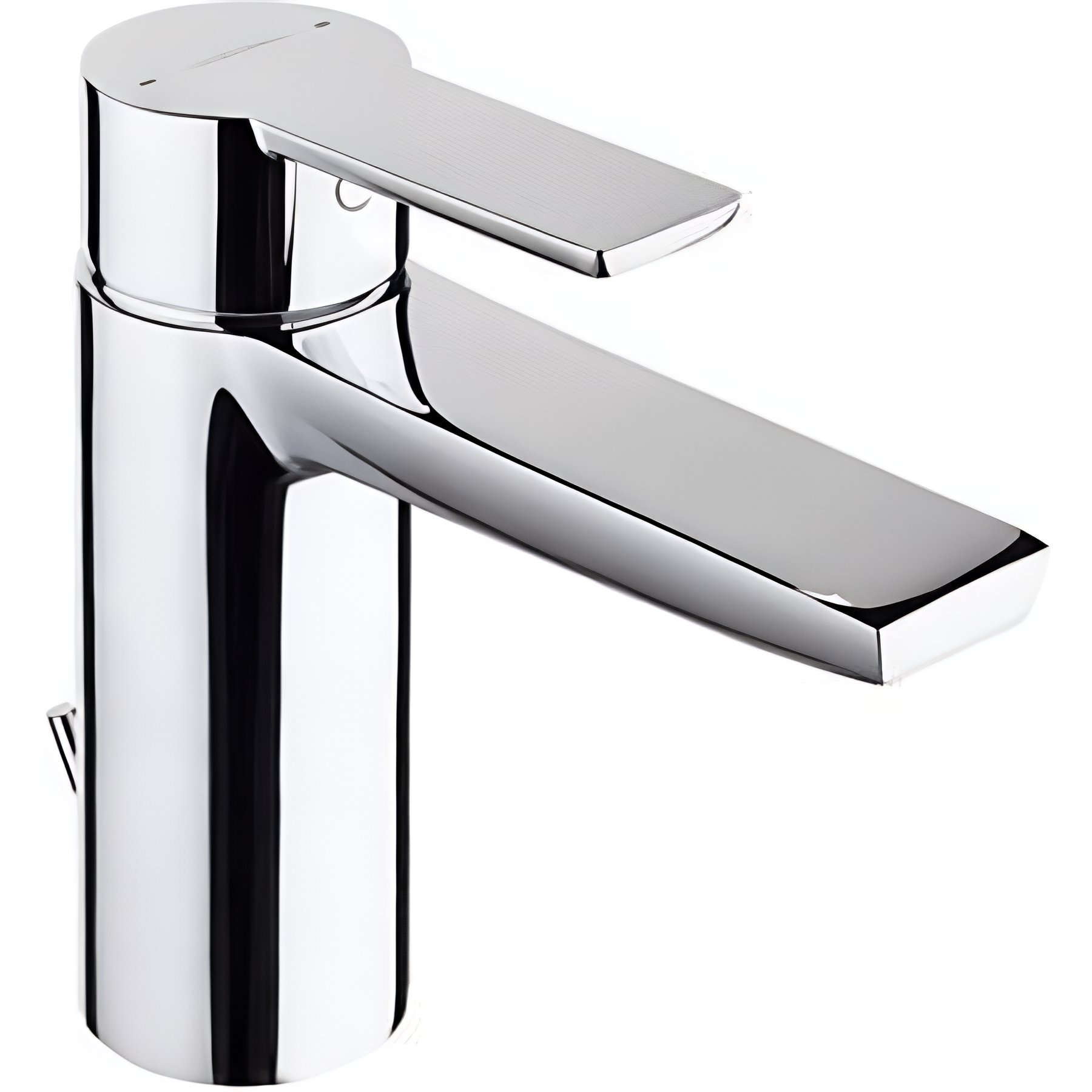 Mitigeur lavabo SANINDUSA Master 40 avec vidage chrome hauteur 16,3cm