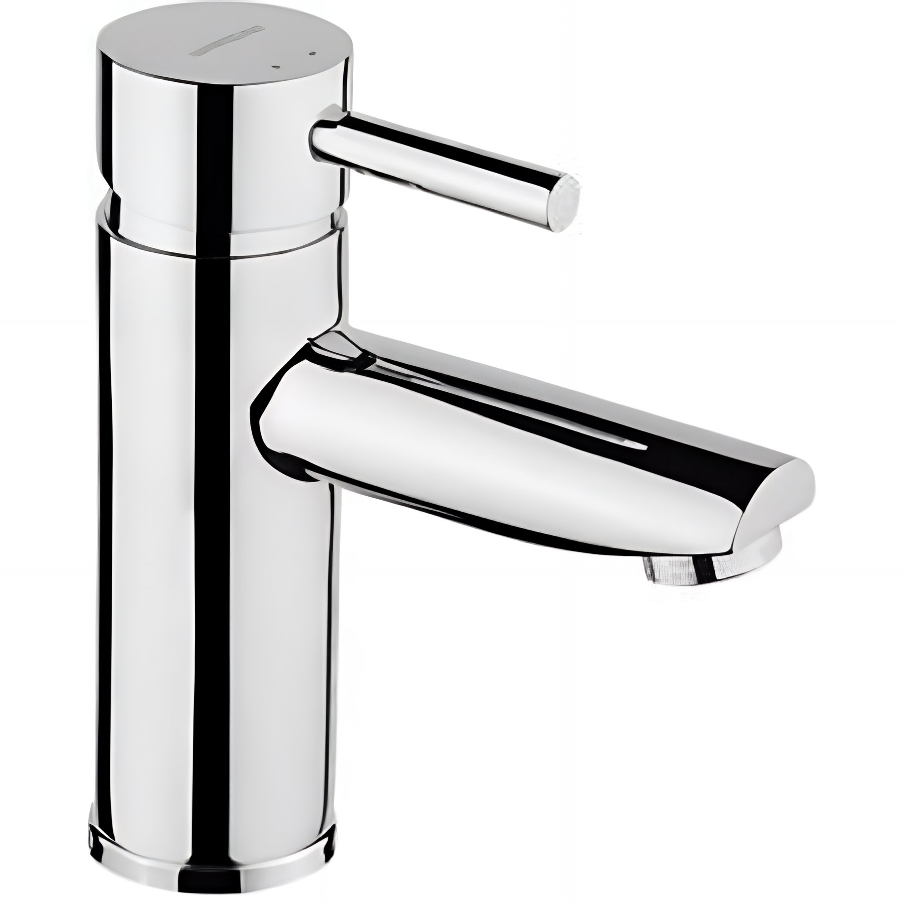 Mitigeur lavabo SANINDUSA New Icone sans vidage couleur noir