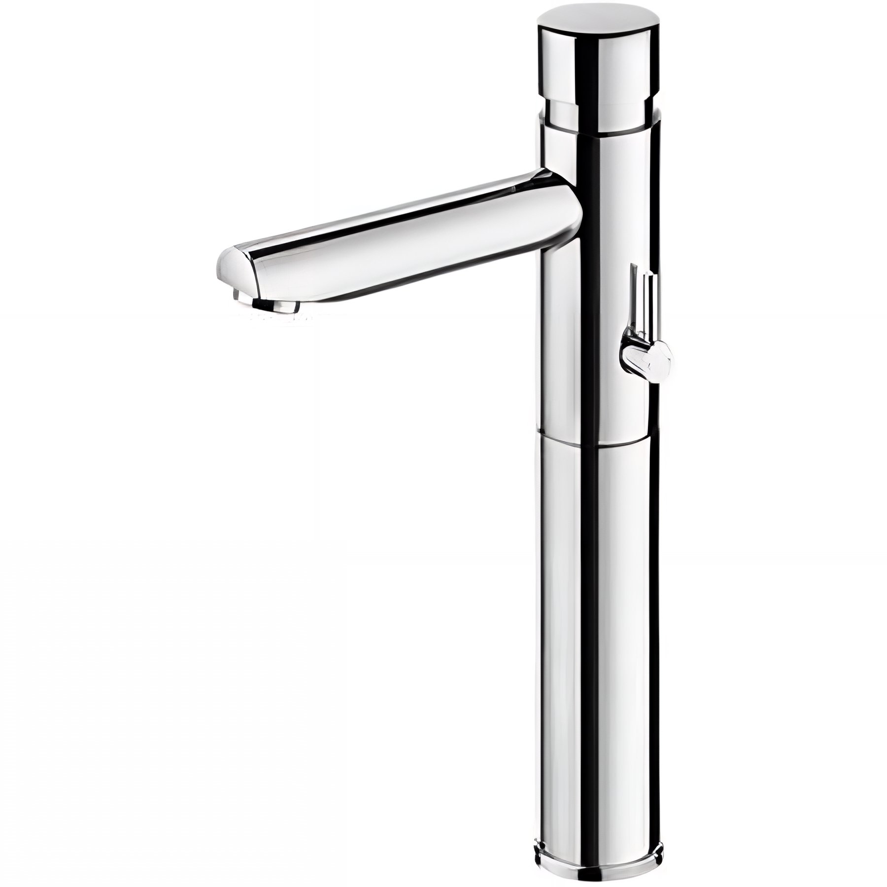 Mitigeur temporisé corps haut SANINDUSA New Icone chrome vasque ou lavabo pose sur plan