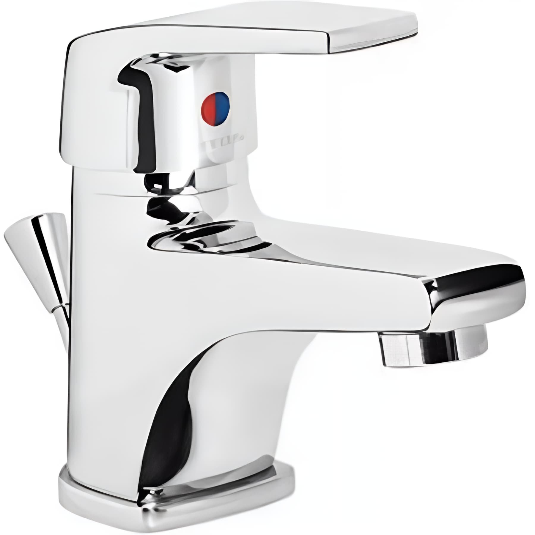 Mitigeur lavabo SANINDUSA Easy avec vidage chrome hauteur 13,7cm