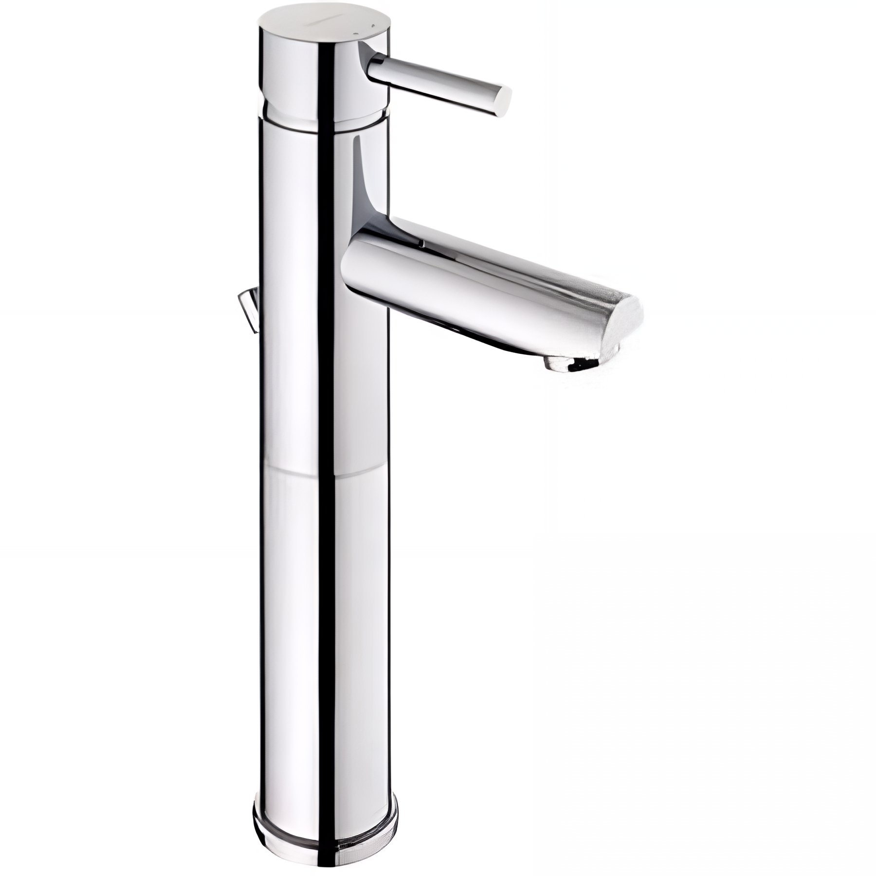 Mitigeur lavabo SANINDUSA Icone corps haut pose sur plan chrome avec vidage