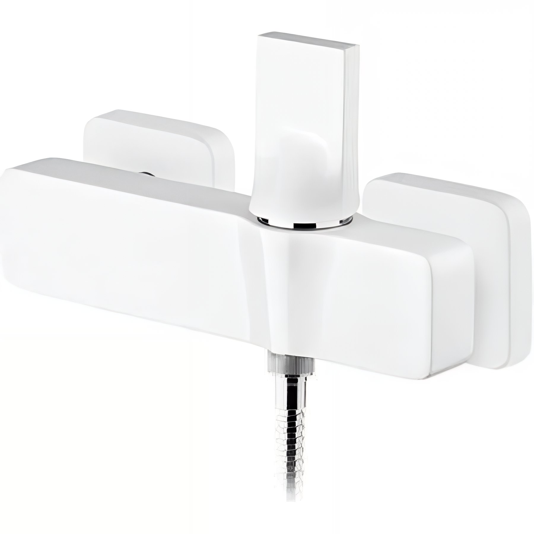 Mitigeur douche Line SANINDUSA 42 couleur blanc/chrome