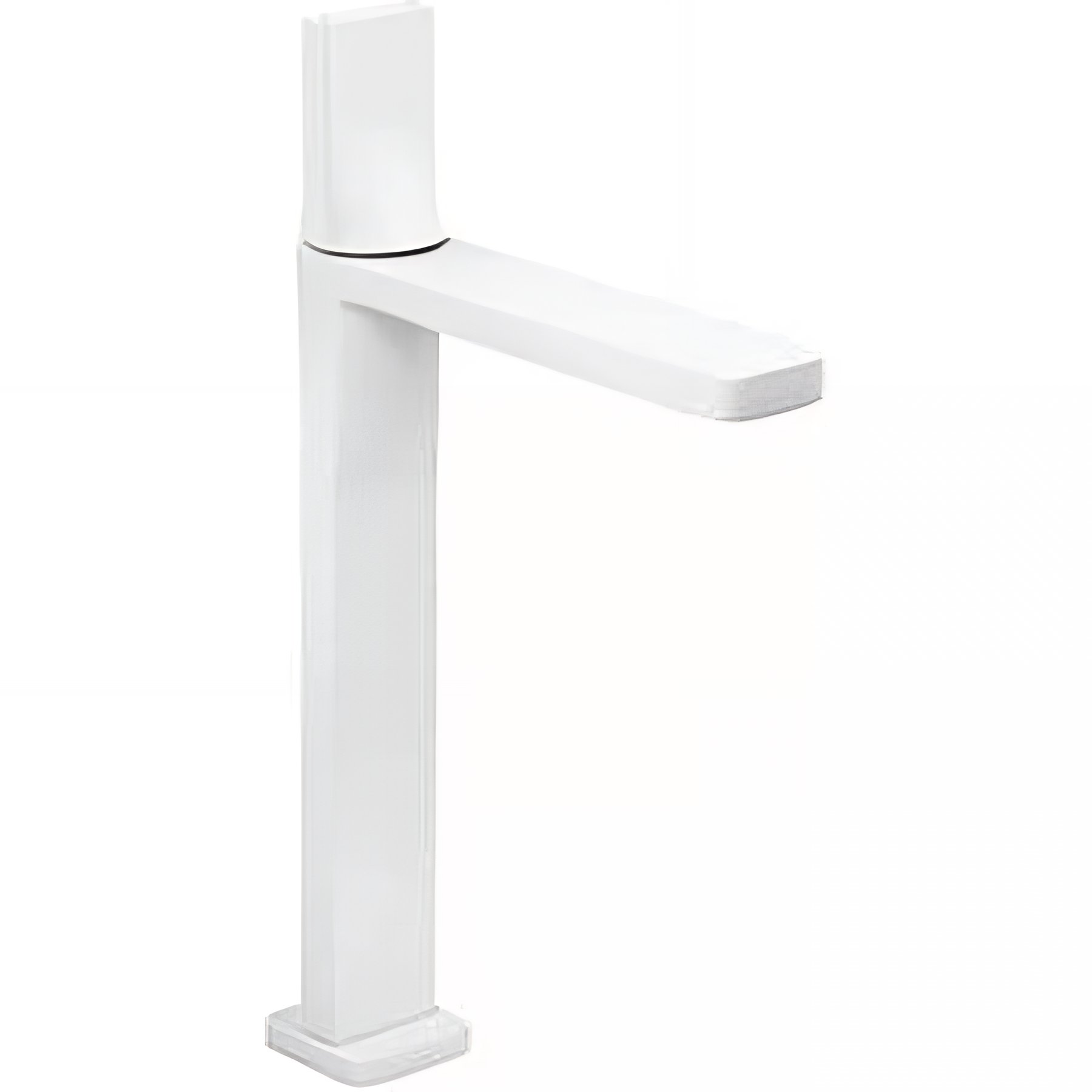 Mitigeur lavabo SANINDUSA Line 42 corps haut pose sur plan chrome