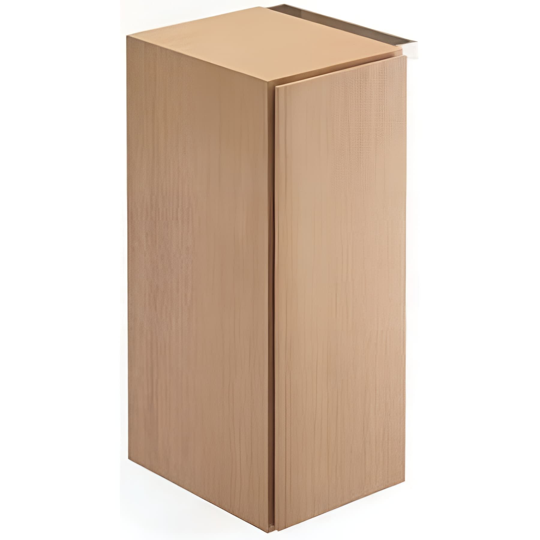 Meuble salle de bains colonne suspendu Status cherry