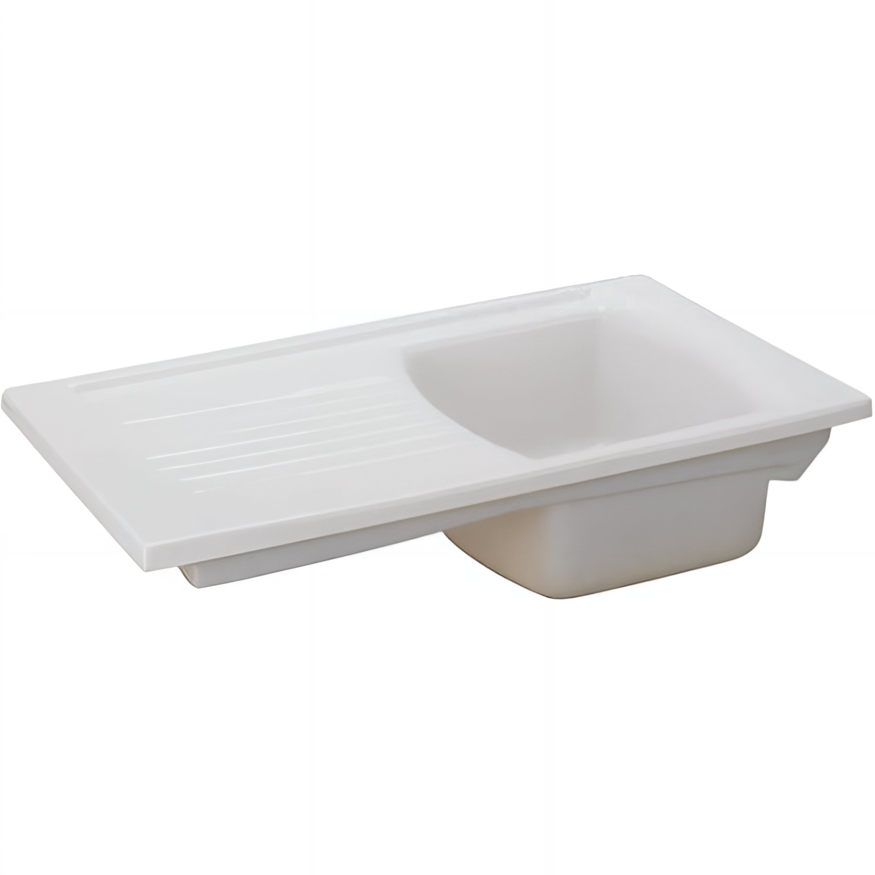 Evier Lusitano céramique traditionnelle SANINDUSA 1 cuve couleur blanc