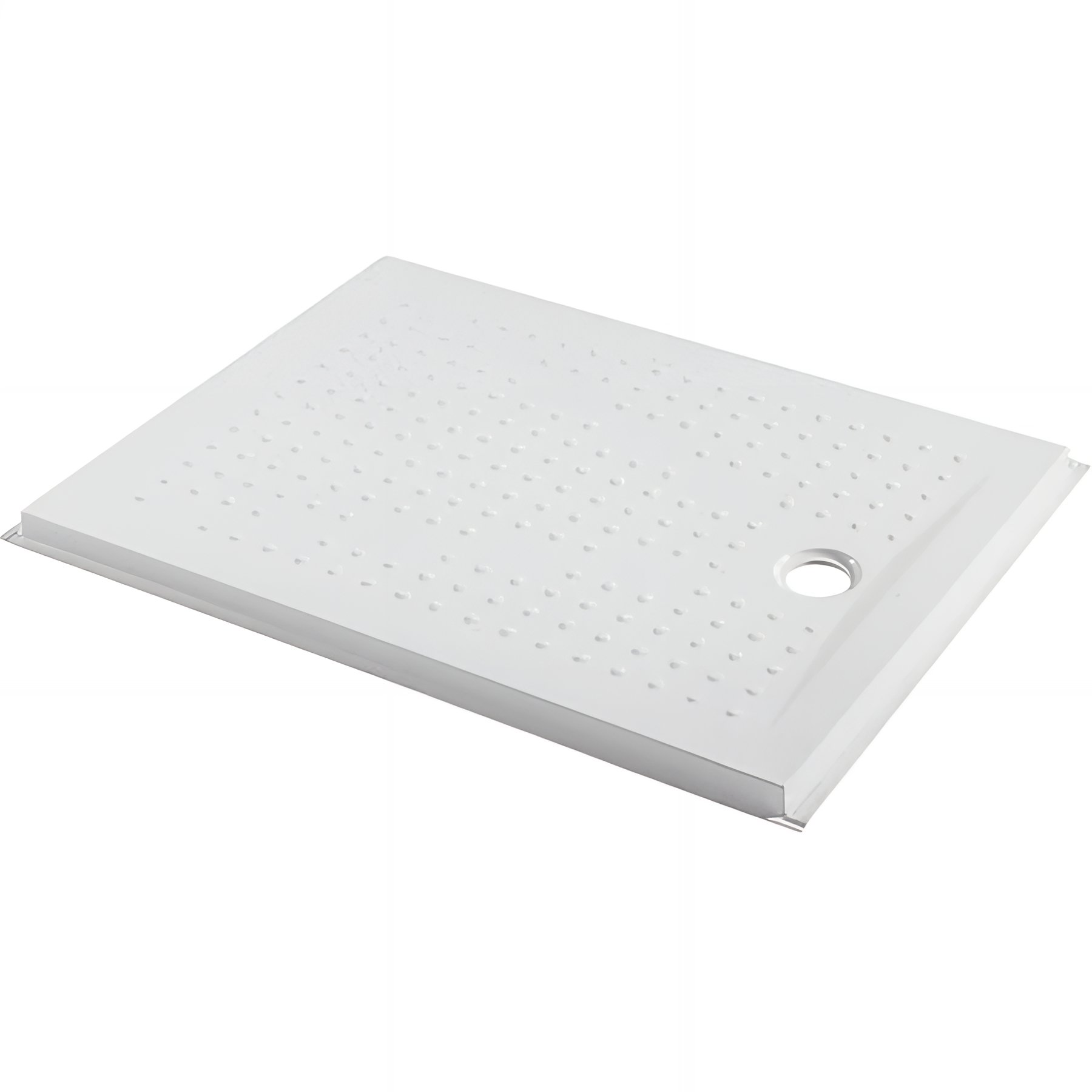 Receveur de douche acrylique Haute Densité SANINDUSA PMR normes handicapé SANINDUSA New WC Care 120x90 couleur blanc