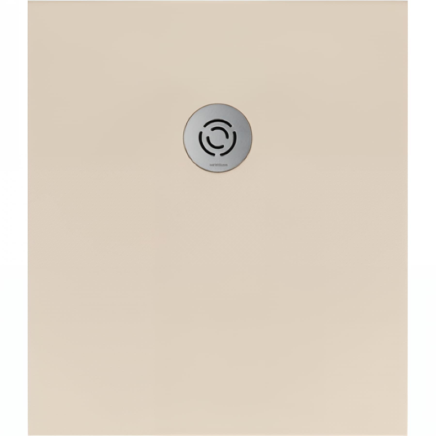 Receveur de douche en pierre naturelle découplable SANINDUSA STONIT Marina Plus 90x70 surface lisse anti dérapant C3 bonde offerte couleur beige