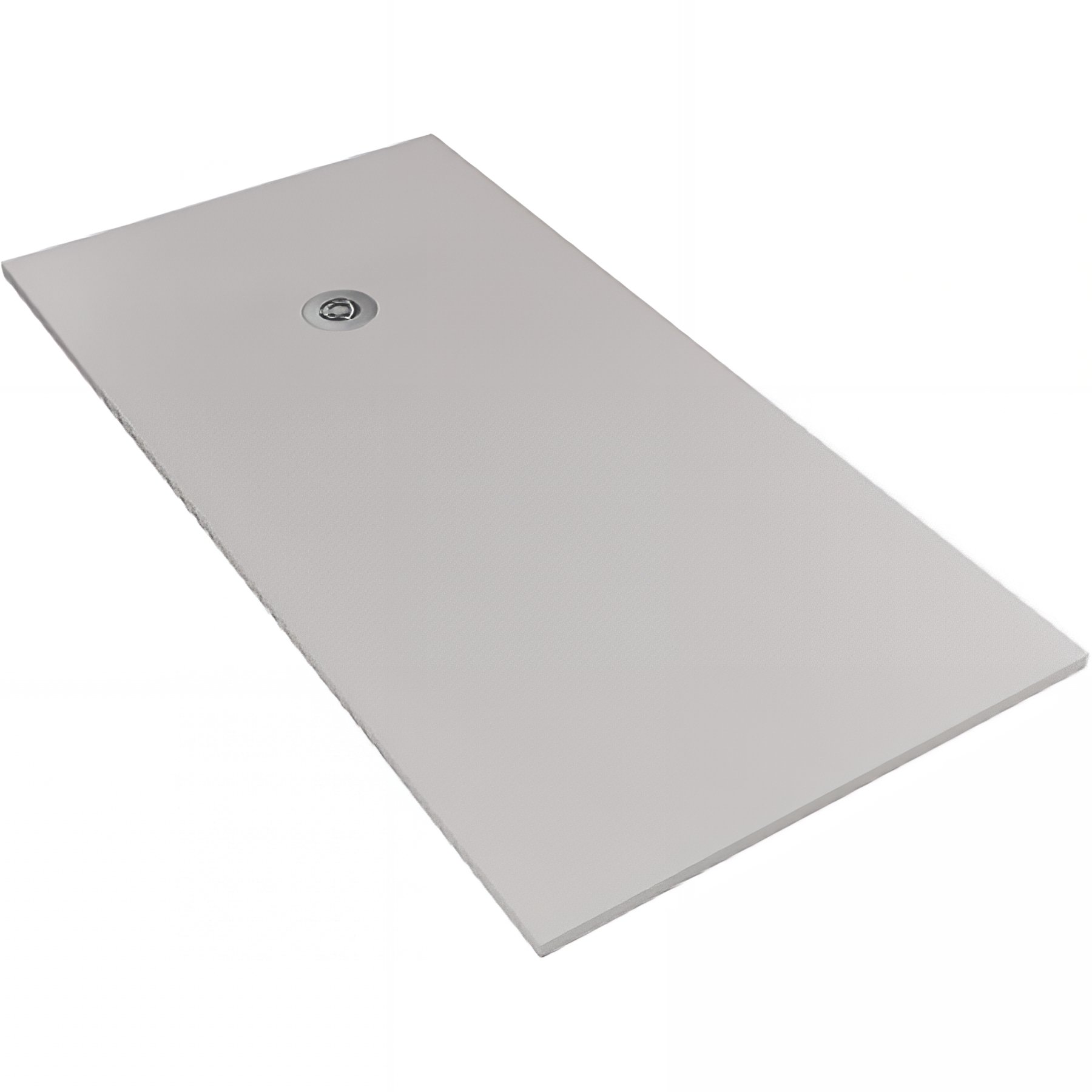 Receveur de douche en pierre naturelle découplable SANINDUSA STONIT Marina Plus 140x70 couleur gris surface lisse anti dérapant C3 bonde offerte