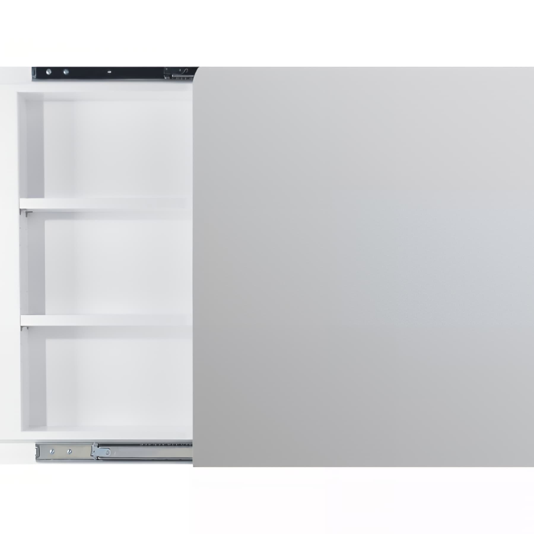 Armoire de toilette avec miroir de salle de bain Blend couleur blanc