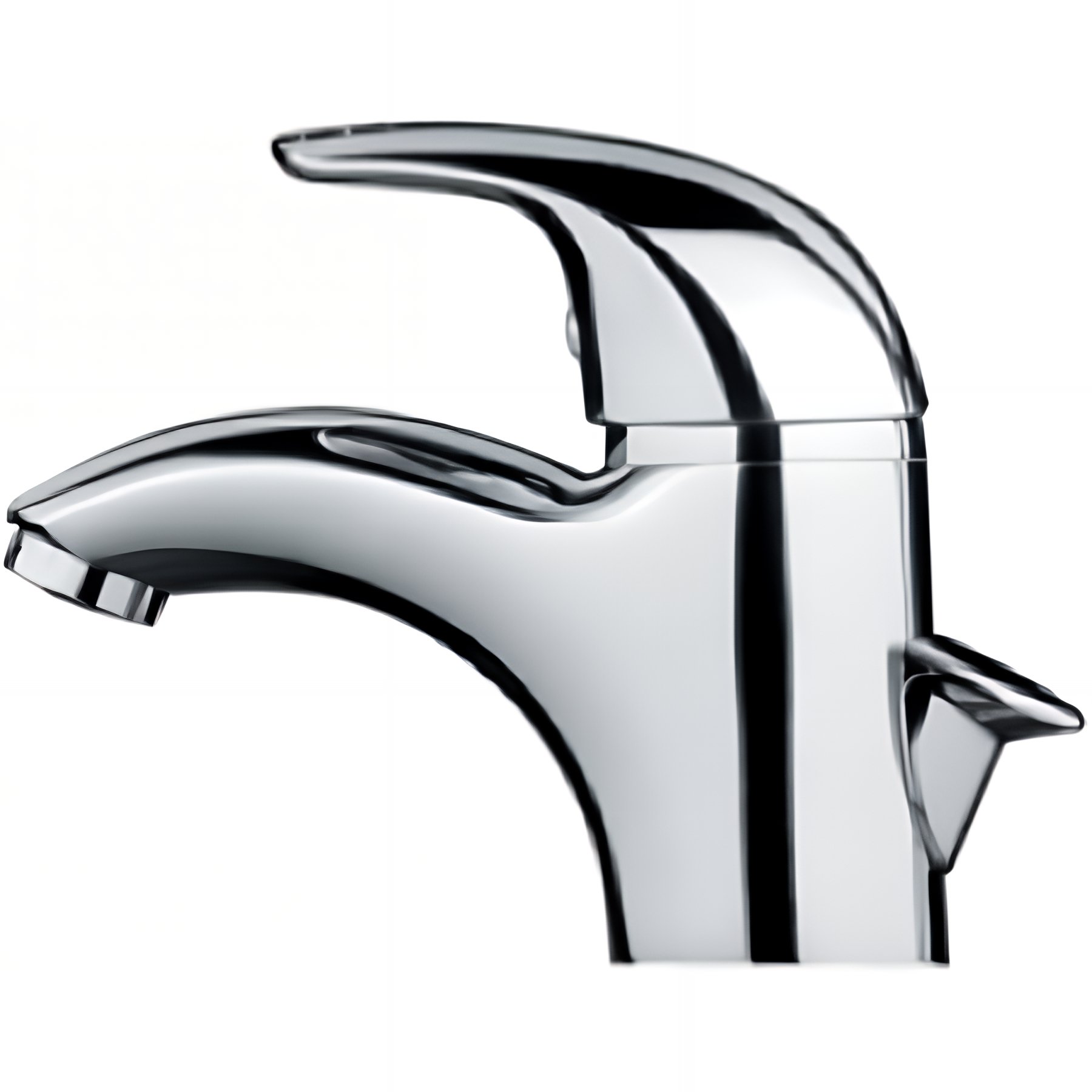 Mitigeur lavabo SANINDUSA Alfa avec vidage chrome 1/4
