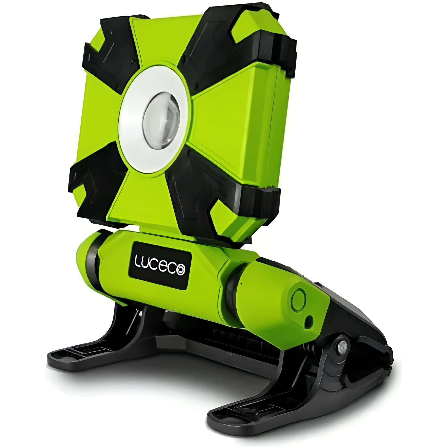 Projecteur LED à pince pivotant 360° chargeur voiture et secteur 900 lumens