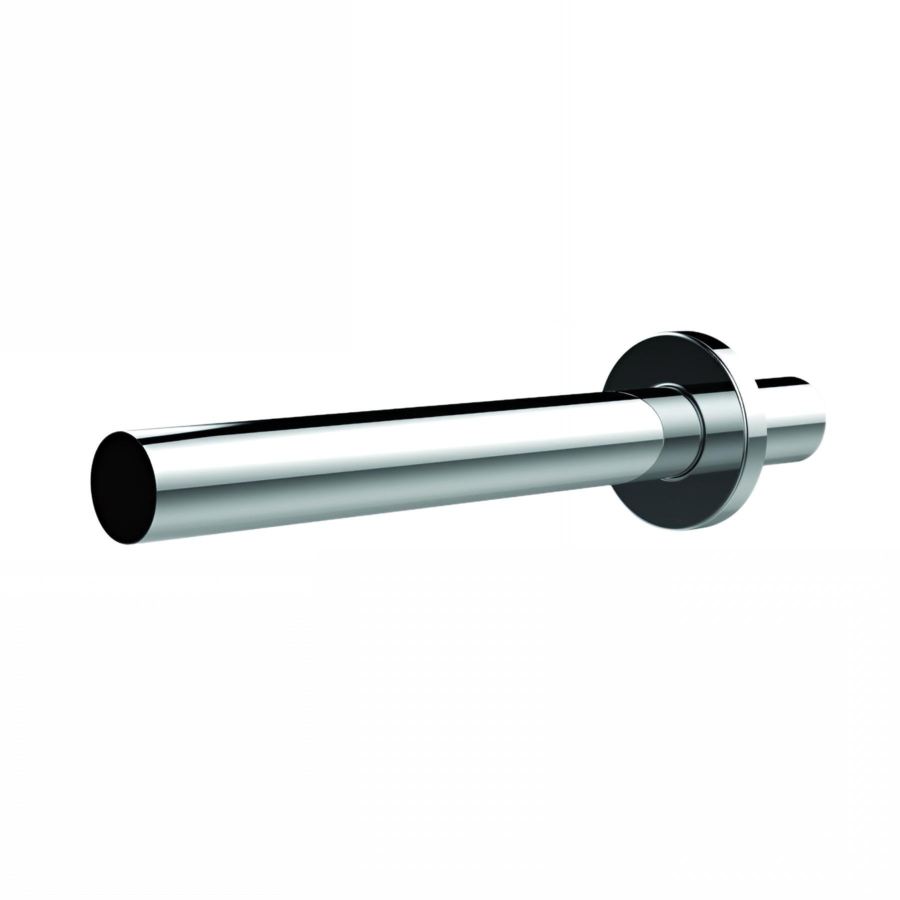Sortie murale pour lavabo, Ø32mm, L. 300mm avec rosace ABS chromé