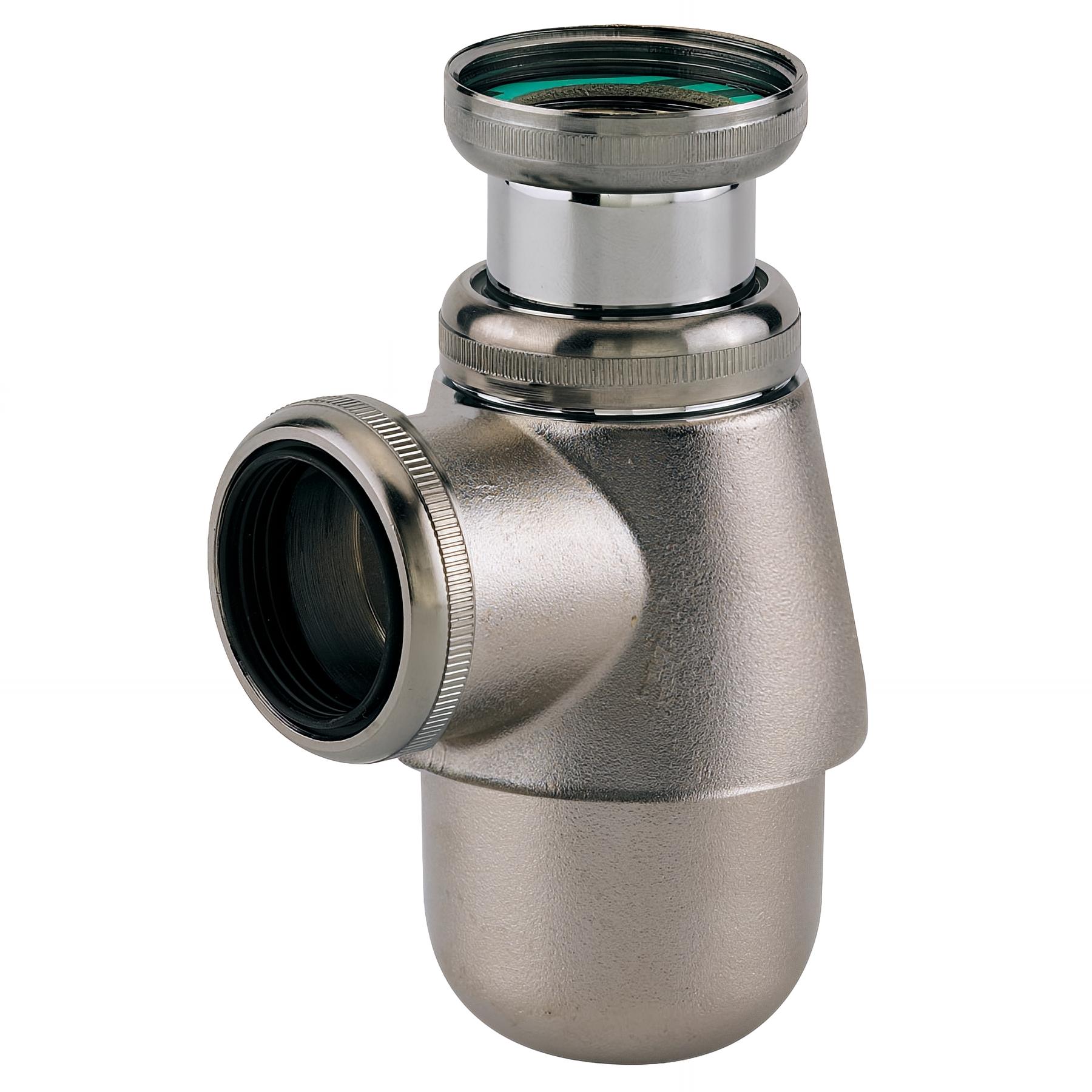 Siphon lavabo/bidet laito nmat, réglable 35/90mm, sortie Ø32mm, débit : 42 l/mn