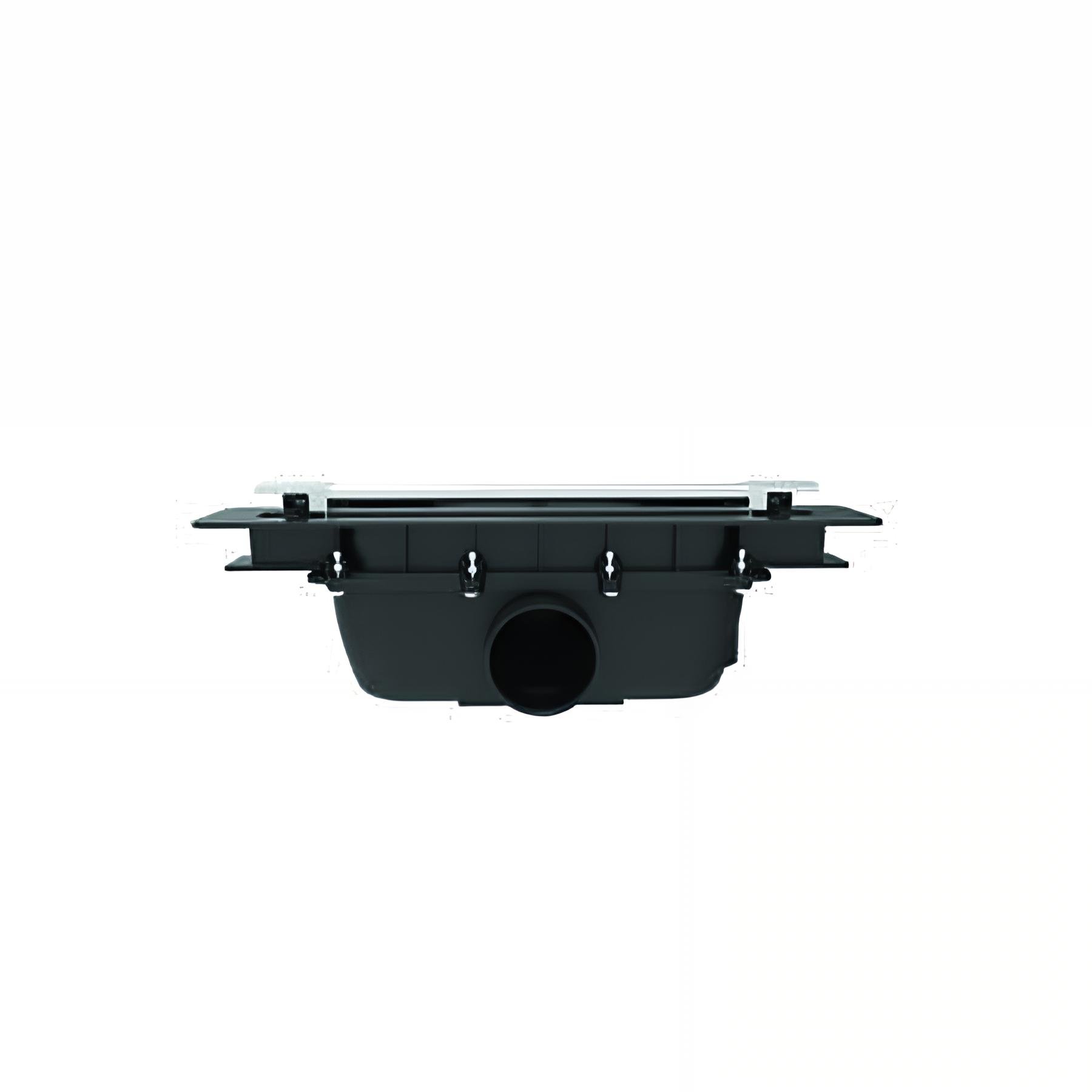 Caniveau de douche PANAMA 300, H. 97mm, sortie Ø50mm à coller, recoupable