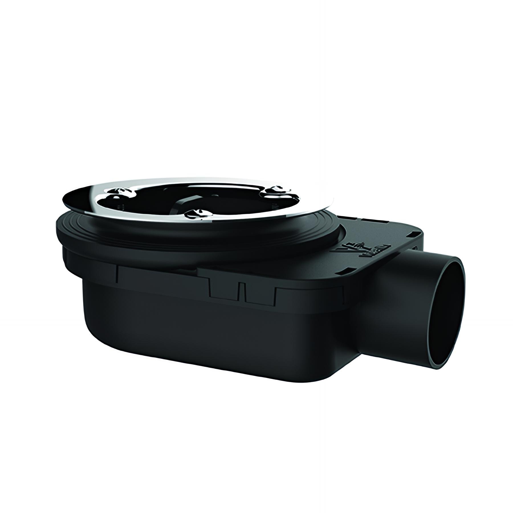 Bonde ultra-plate receveur Ø90mm, SMART, H. 48mm, à coller, sans capot