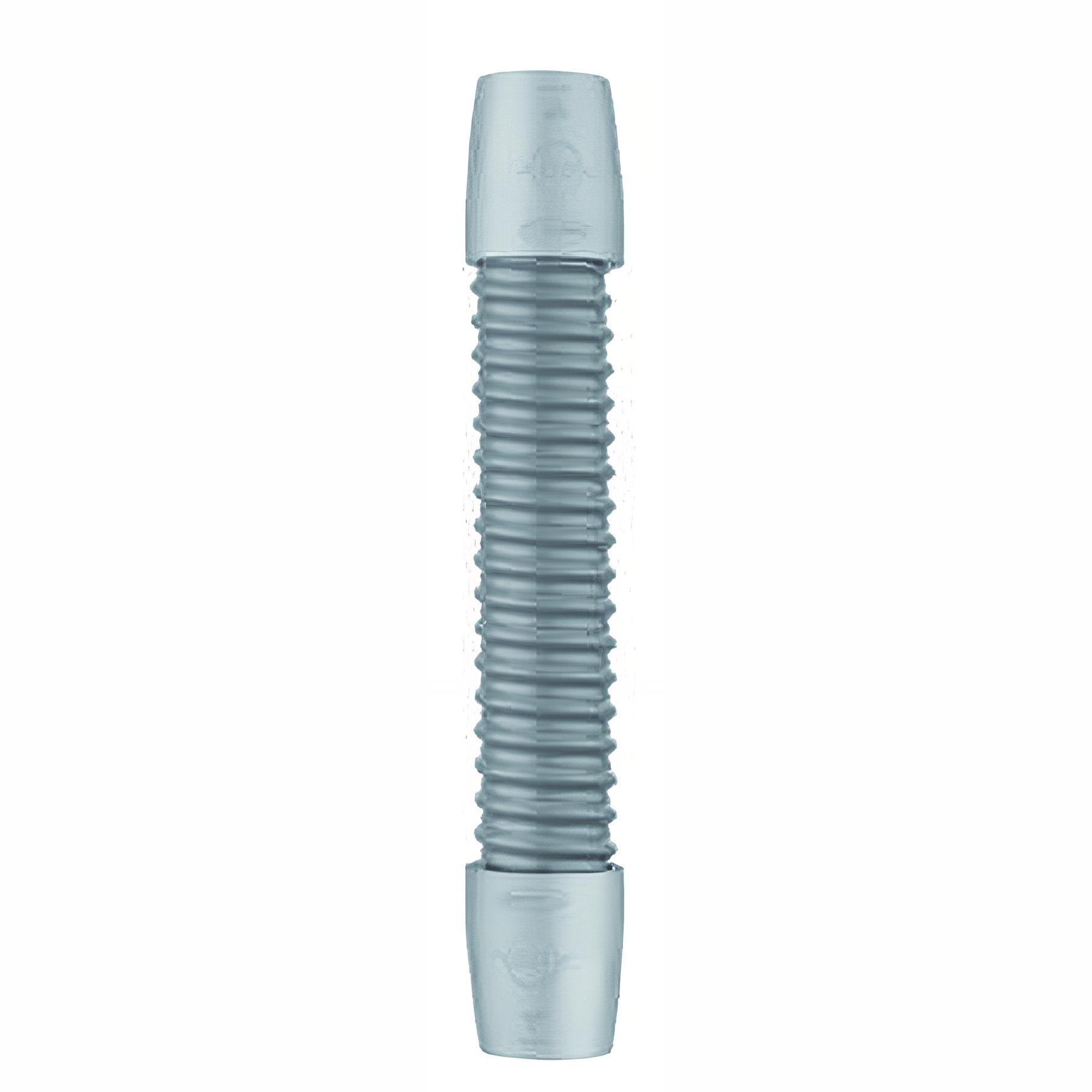 Flexible évacuation armé, embouts ABS F/F Ø32mm, L. 260mm