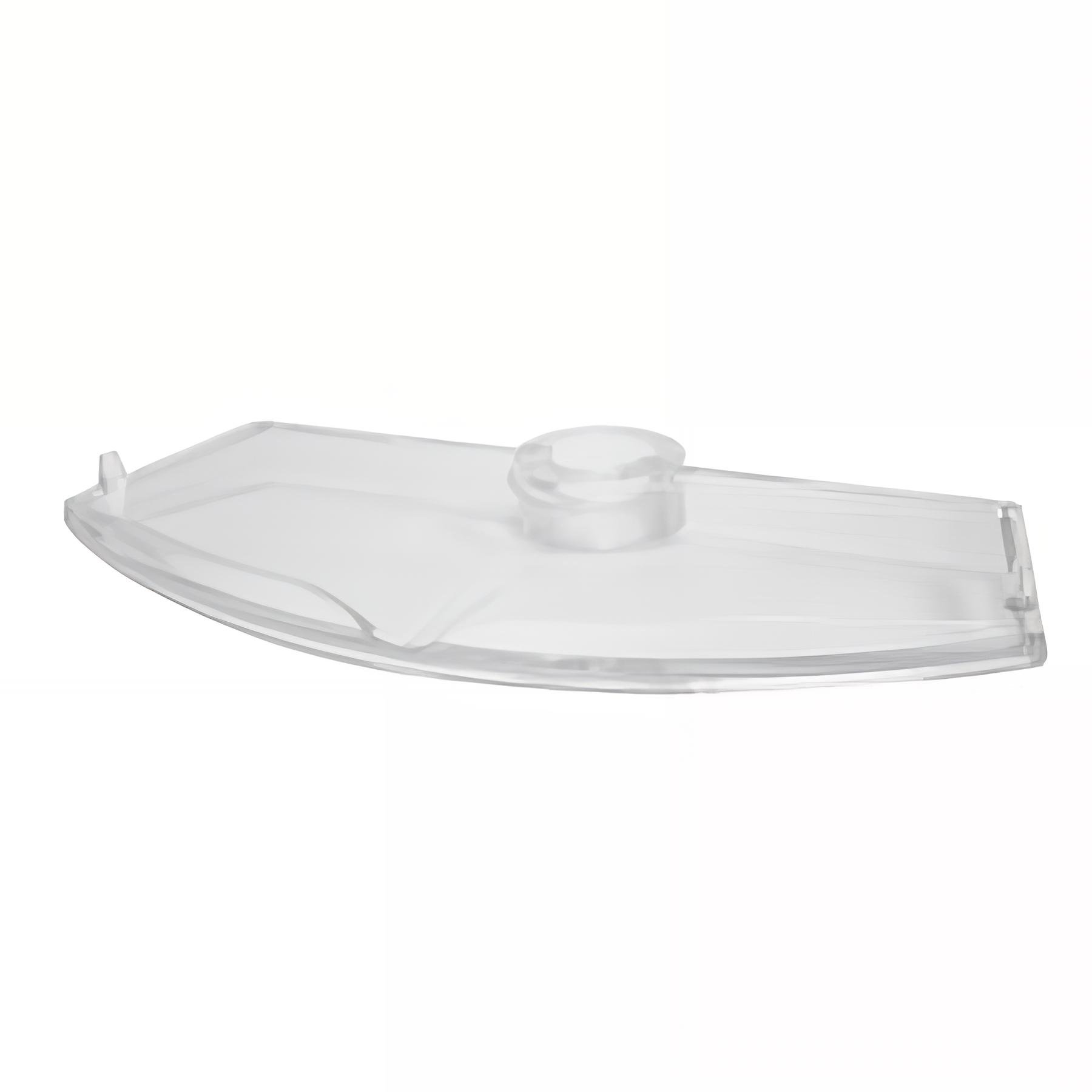 Tablette porte-objet acryl transparent pour barre de douche Ø25mm