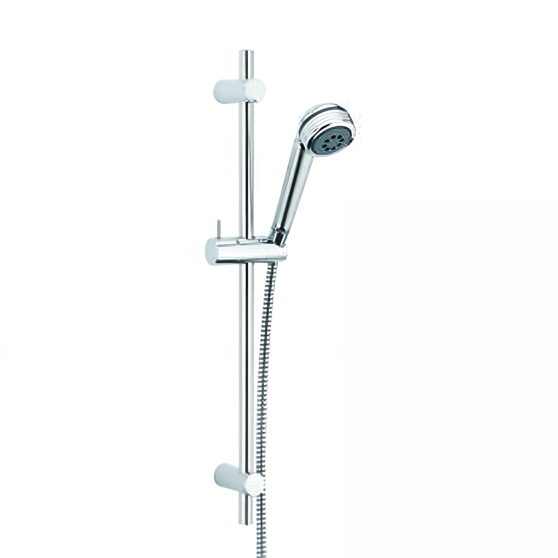Ensemble COBRA 2, 2 jets, barre inox Ø18x600mm, flexible PVC 1,75m