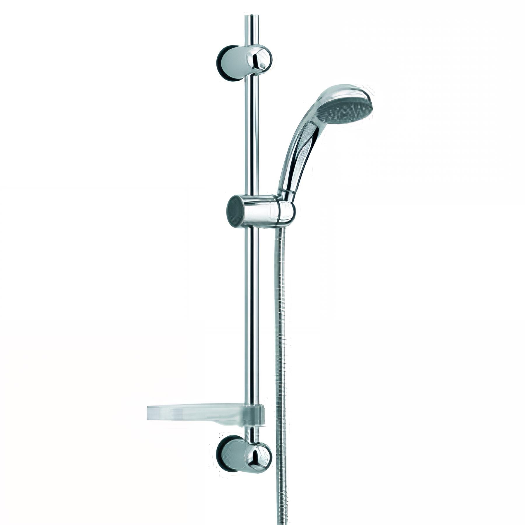 Ensemble COBRA 1 jet, barre Ø18x560mm, porte-savon, flexible DA 1,50m