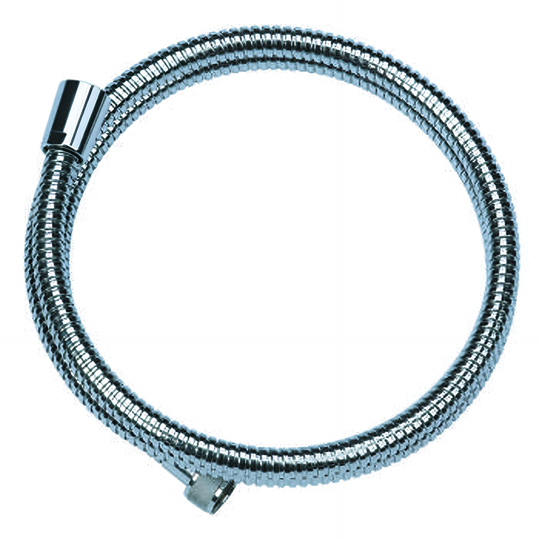 Flexible de douche laiton DA 1,50m, résistance traction 25 kg
