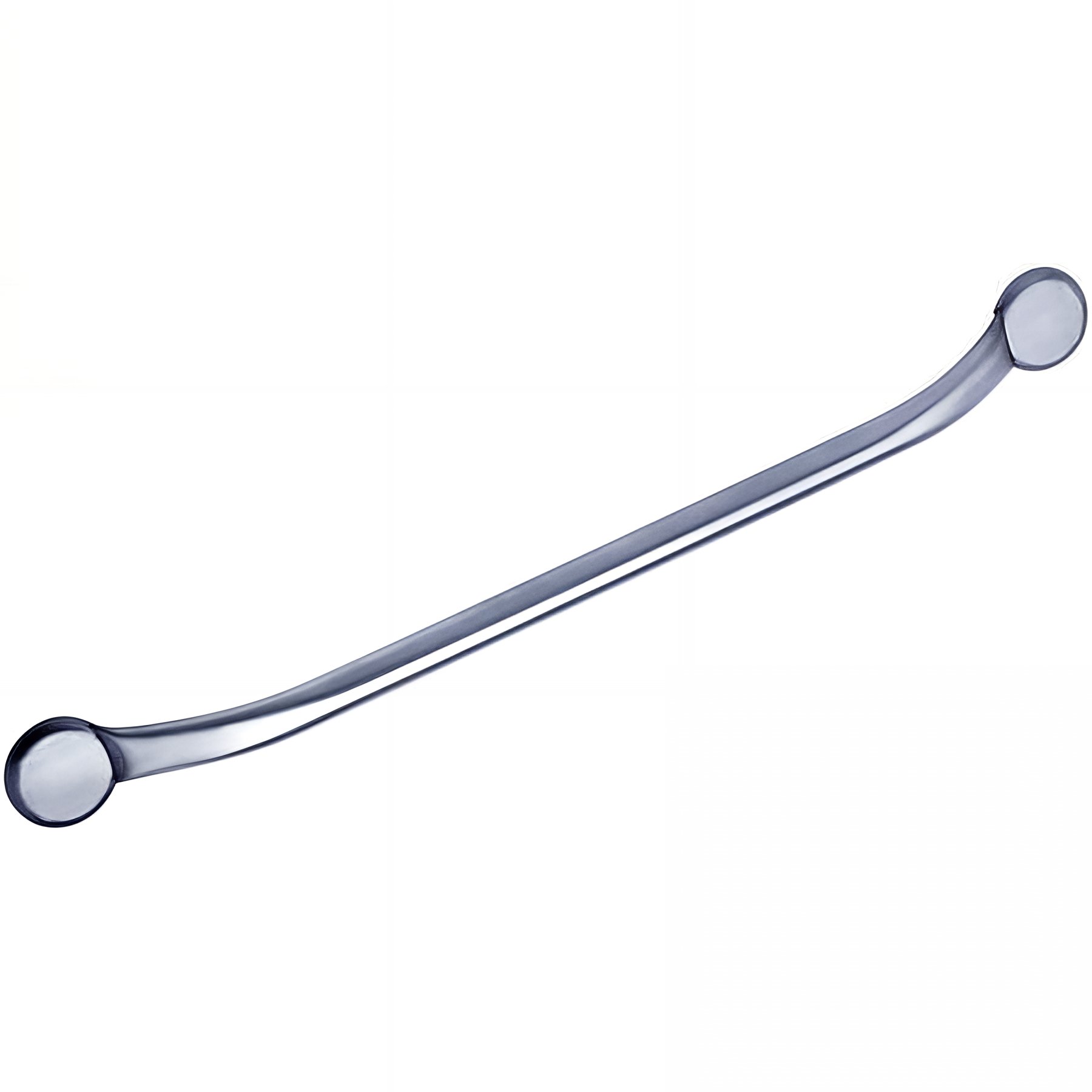 Barre PMR d'appui normes handicapé Gamme PRO PELLET droite 705 mm tube inox 304 brossé Ø 25 mm fixations invisibles